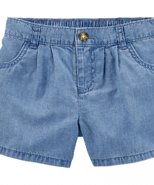 Moda Infantil Feminino - Shorts Jeans