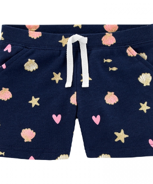 Moda Infantil Feminino - Shorts Franceses Tropical