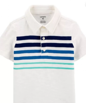 Moda Infantil Masculino - Camisa Polo Branca